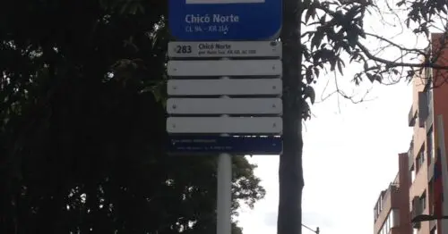 PARADERO SITP BARRIO CHICO BORTE  286A00